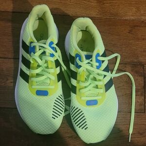 Size 9 Neon green adidas